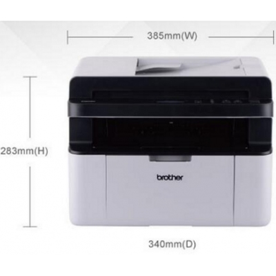 兄弟打印机BROTHER1619X带自动进稿器打印复印扫描一体机黑白激光高度多功能打印机